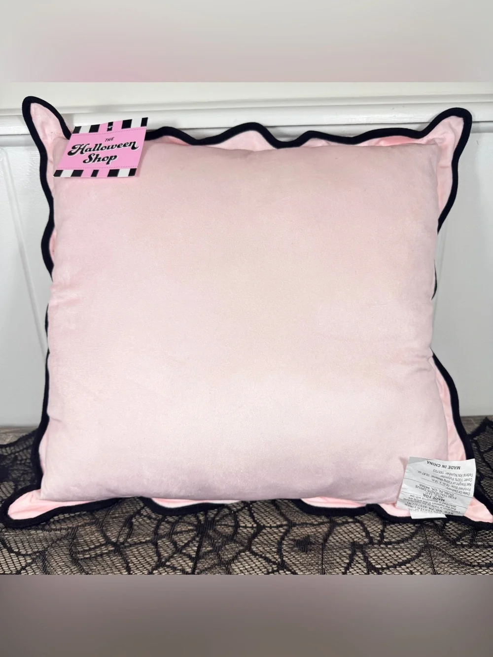NEW The Halloween Shop Ghost Portraits Halloween Pillow